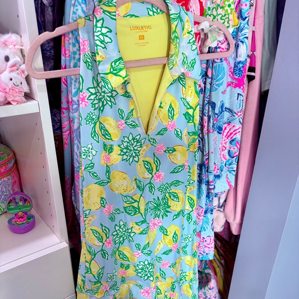 🍋🌸Lilly Pulitzer Luxletic dress sz XL🌸🍋